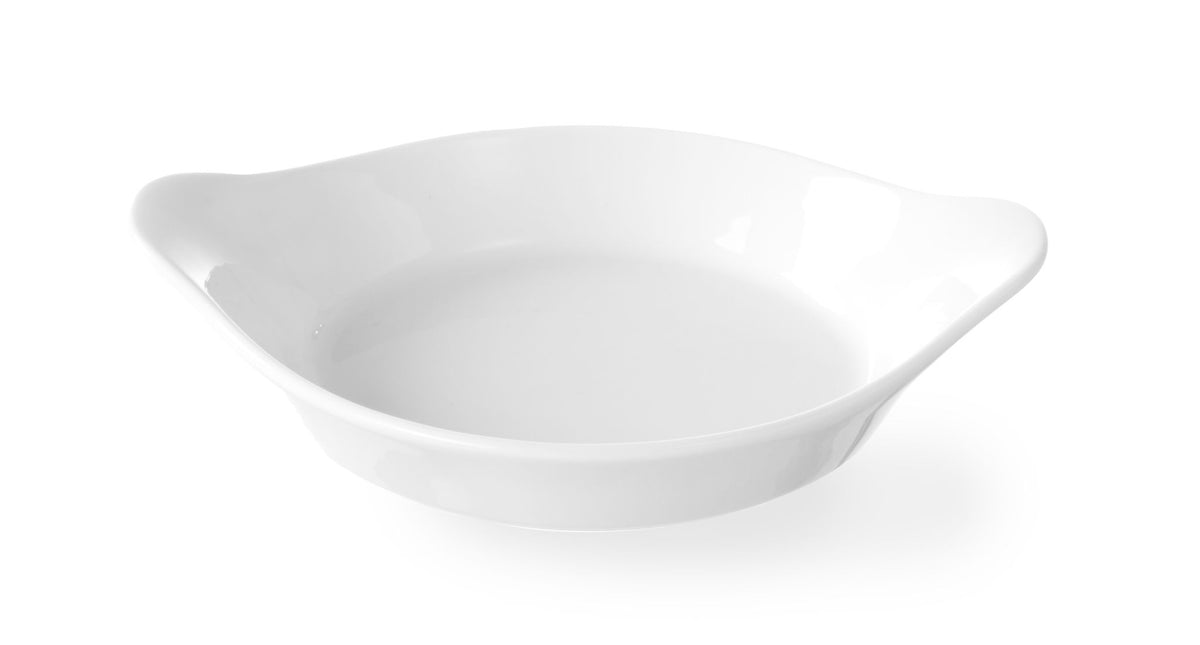 PIROFILA ROTONDA IN PORCELLANA, HENDI, 0,15L, 185X152X(H)40MM - 785904