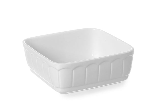 TERRINA QUADRATA RUSTICA, HENDI, 1,1L, 165X165X(H)65MM - 786352