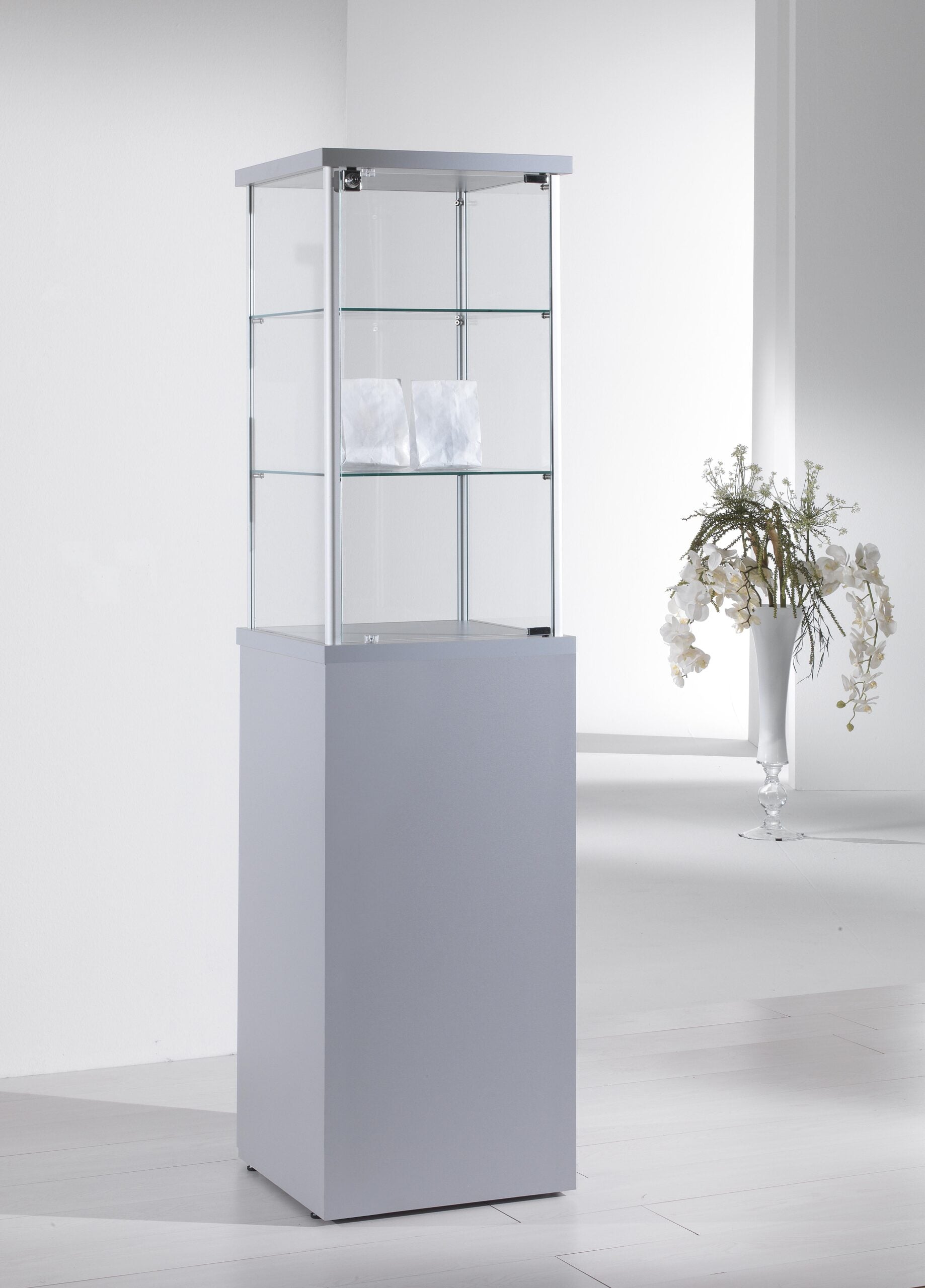 VETRINE ALLUMINIO ALLDESIGN 45X45X175 CM - 7/PL - ITALVETRINE