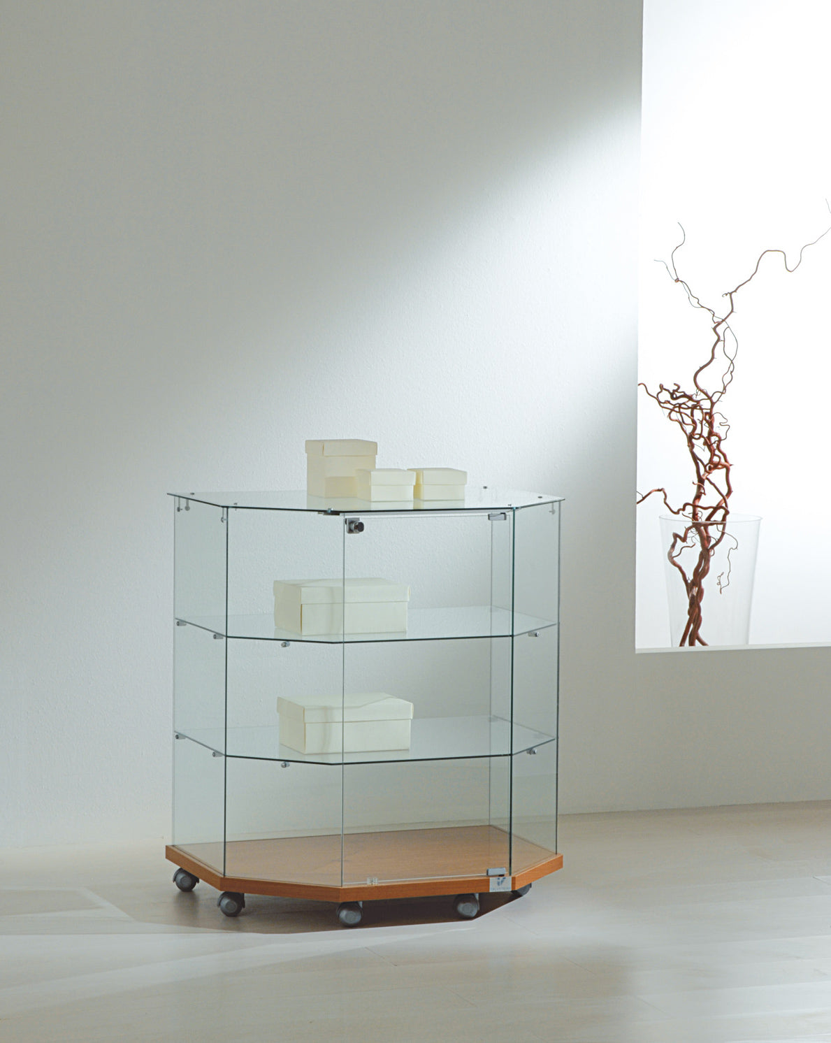 BANCHI VENDITA LAMINATO LIGHT 80X60-40X90 CM - 8/90T - ITALVETRINE