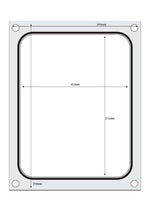 MATRICE SIGILLANTE PER VASCHETTE, HENDI, RECIPIENTE 187X137 MM - 805664