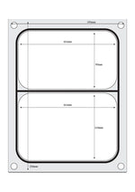 MATRICE SIGILLANTE PER VASCHETTE, HENDI, RECIPIENTE 227X178 MM - 805572