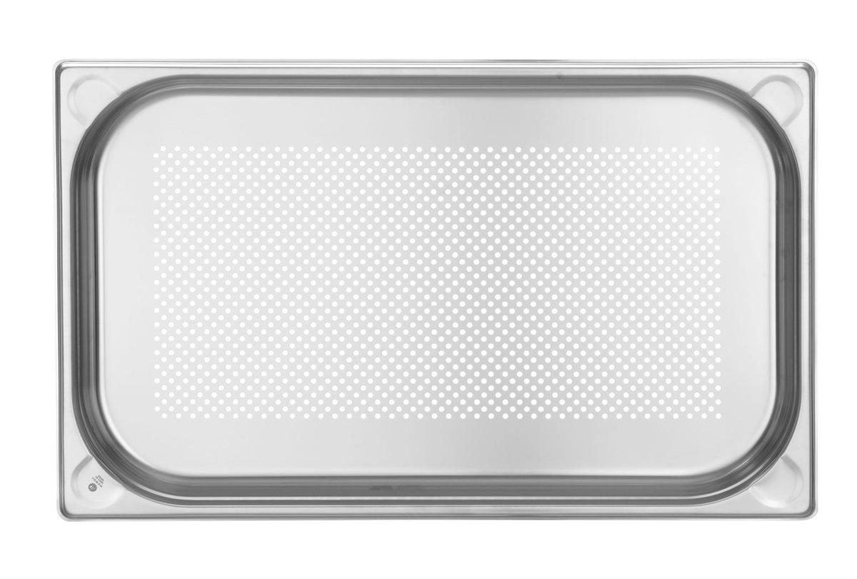 CONTENITORE GN 1/1 PERFORATO, HENDI, KITCHEN LINE, GN 1/1, 5L, (H)40MM - 807118