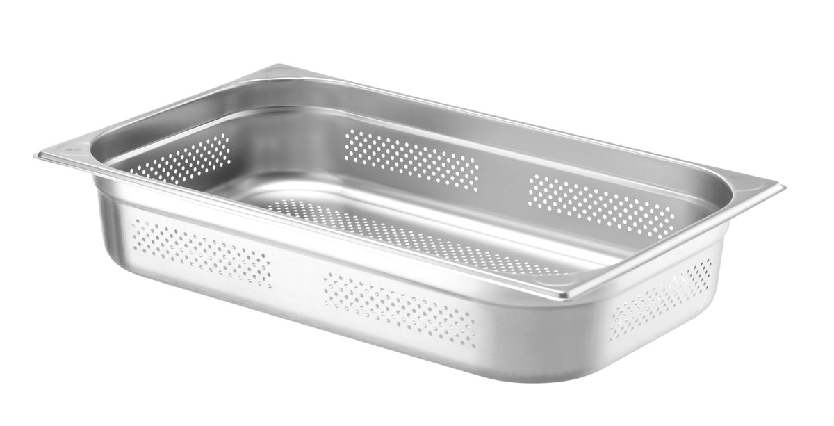 CONTENITORE GN 1/1 PERFORATO, HENDI, KITCHEN LINE, GN 1/1, 14L, (H)100MM - 807132