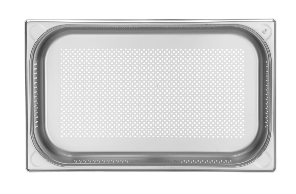 CONTENITORE GN 1/1 PERFORATO, HENDI, KITCHEN LINE, GN 1/1, 9L, (H)65MM - 807125