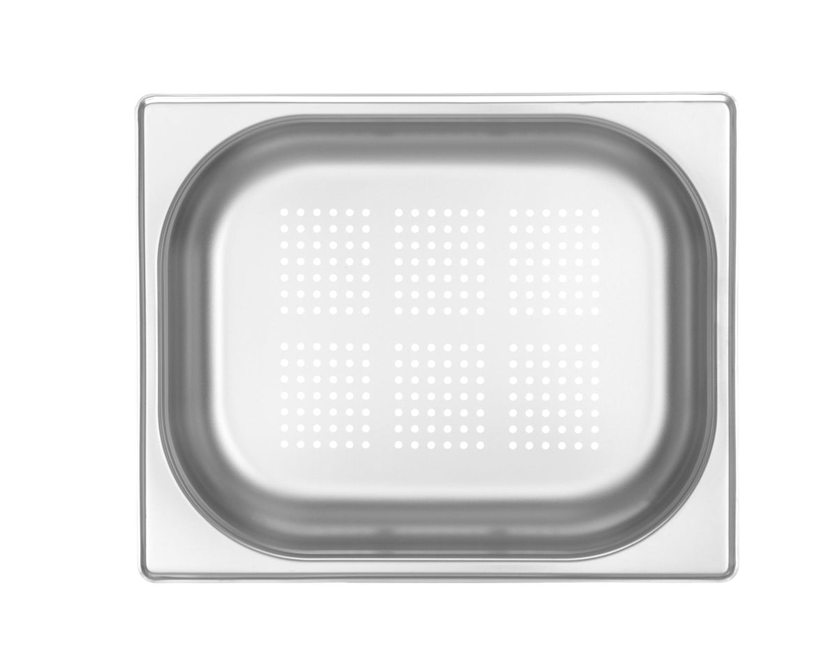 CONTENITORE GN 1/2 PERFORATO, HENDI, KITCHEN LINE, GN 1/2, 6,5L, (H)100MM - 807330