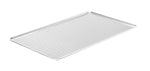 TEGLIA, PERFORATA, 4 BORDI, HENDI, ARGENTO, 600X400X(H)10MM, RETTANGOLARE - 808399