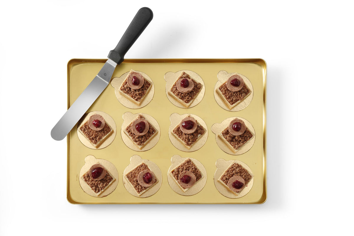 VASSOIO ESPOSITORE PER PASTICCERIA, HENDI, 300X200X(H)20MM - 808559