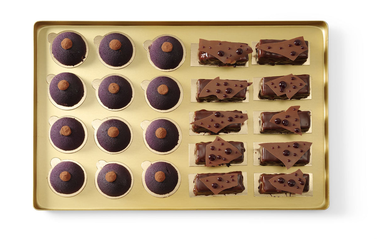 VASSOIO ESPOSITORE PER PASTICCERIA, HENDI, 300X200X(H)20MM - 808559