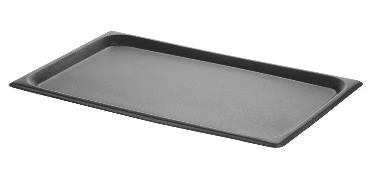 TEGLIA DA FORNO CON RIVESTIMENTO ANTIADERENTE CONVECTOMAT ROAST, HENDI, GN 1/1, NERO, 530X325X(H)17M - 808849