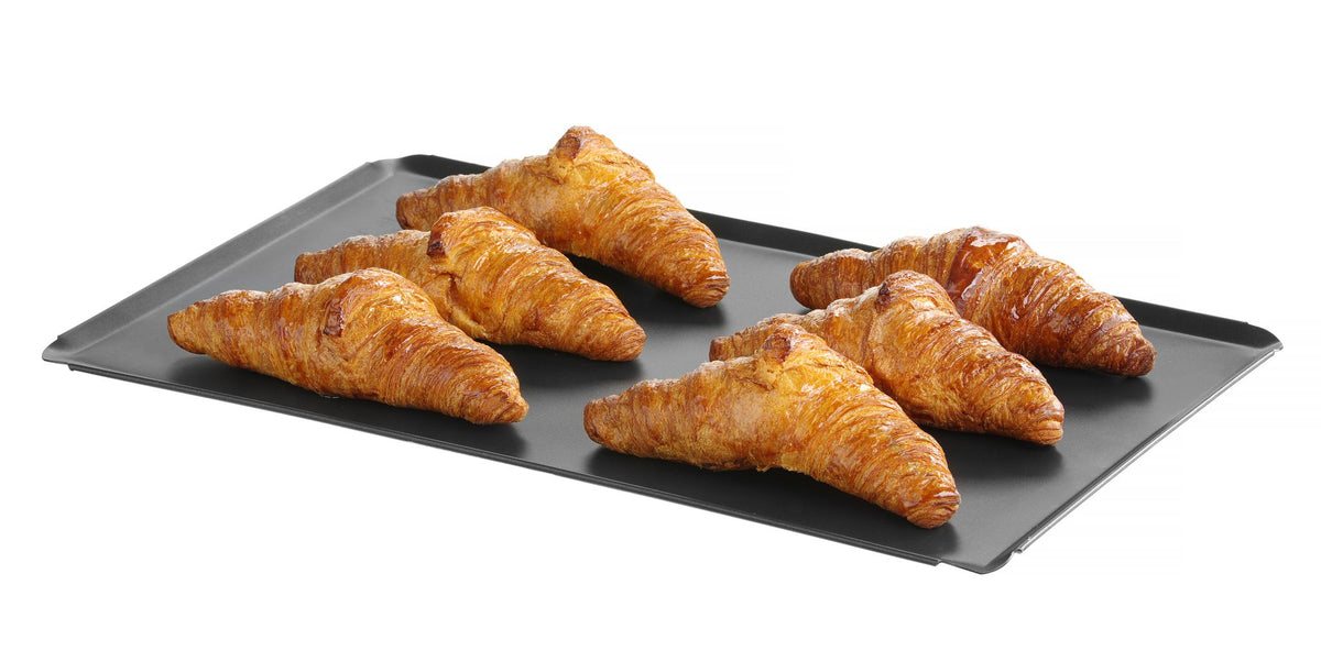 TEGLIA DA FORNO CON RIVESTIMENTO ANTIADERENTE CONVECTOMAT BAKE, HENDI, GN 1/1, NERO, 530X325X(H)10MM - 808863