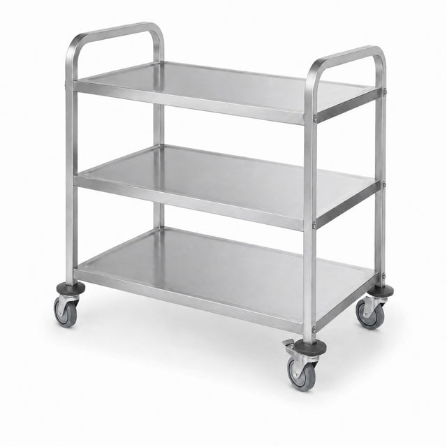 CARRELLO DA PORTATA, SOTTILE, AVVITATO, HENDI, ARGENTO, 745X398X(H)810MM - 809655