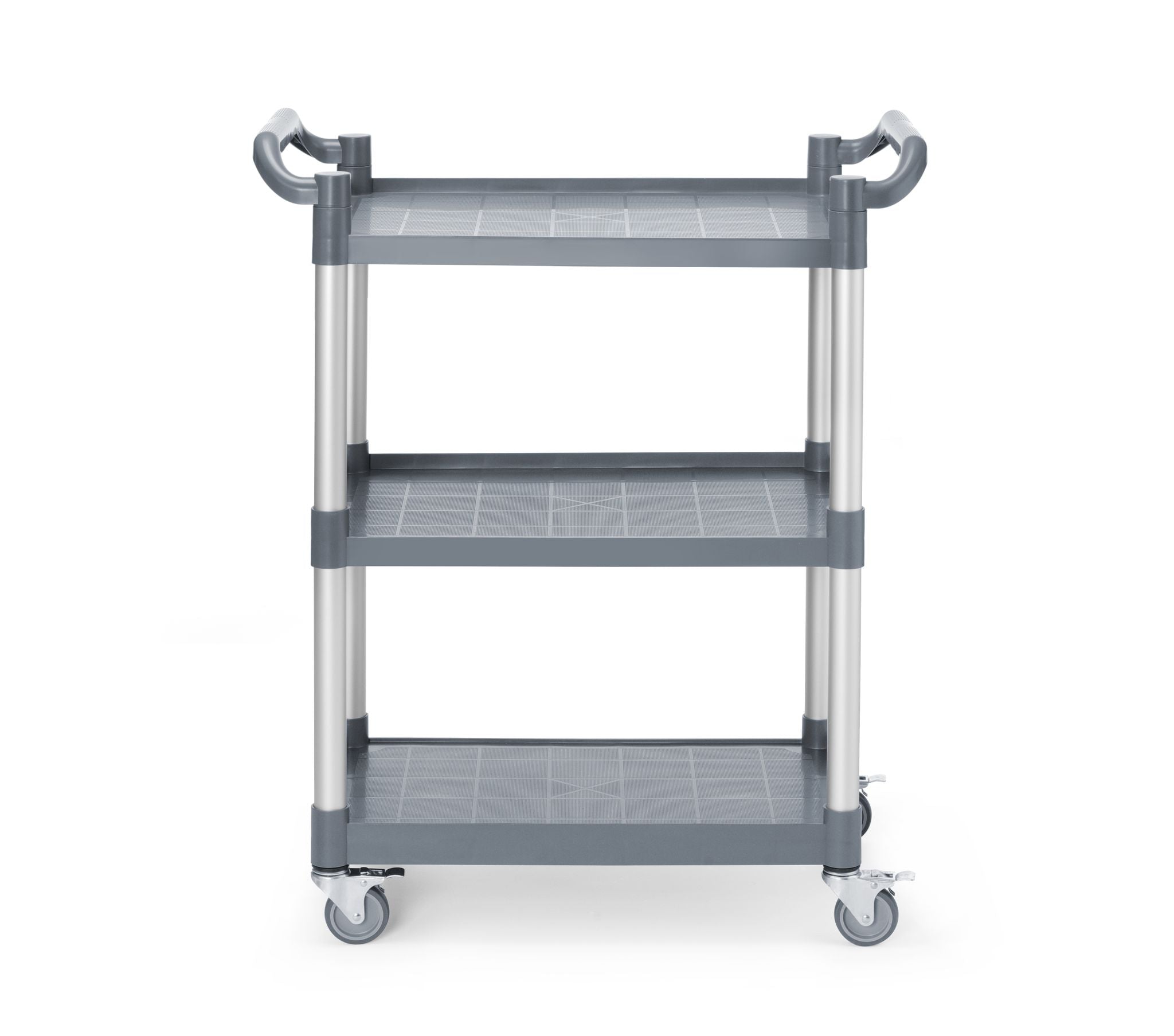 CARRELLO DI SERVIZIO IN POLIPROPILENE A 3 SCAFFALI, PICCOLO, AMERBOX, 800X420X(H)945MM - 810200