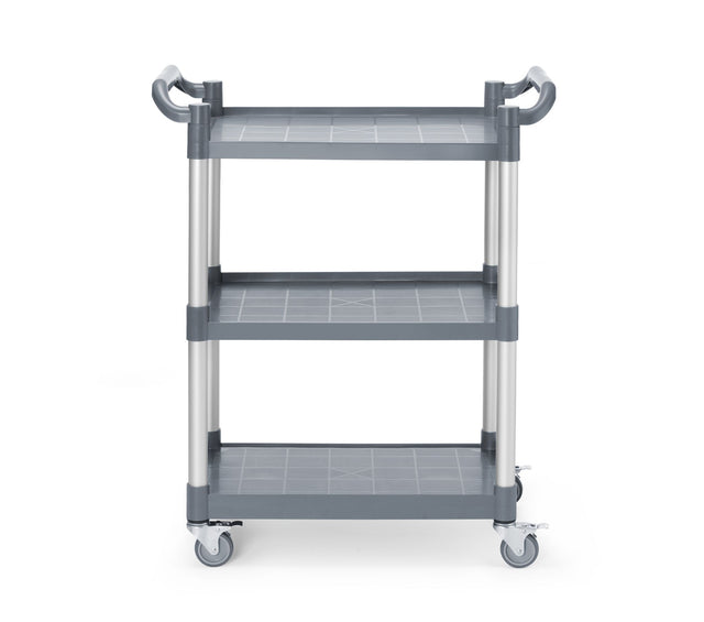 CARRELLO DI SERVIZIO IN POLIPROPILENE A 3 SCAFFALI, PICCOLO, AMERBOX, 800X420X(H)945MM - 810200