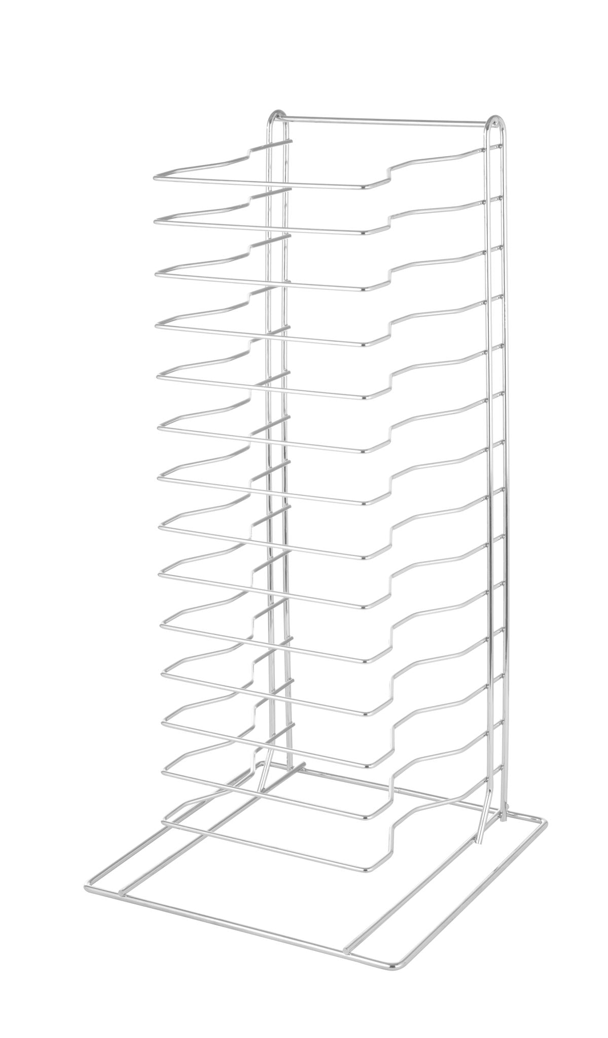 REGGI TEGLIE PER PIZZA DA 14 RIPIANI, HENDI, 300X305X(H)680MM - 810361