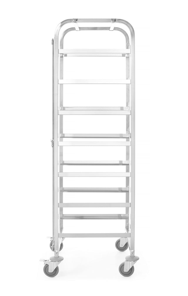TROLLEY PER CESTELLI LAVASTOVIGLIE - 7 X 500 X 500MM, HENDI, 615X560X(H)1710MM - 810583