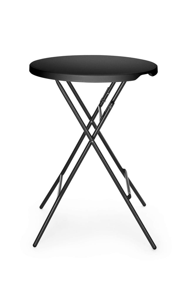 TAVOLO BAR, AMERBOX, CARICO MASSIMO 80 KG., BIANCO, Ø800X(H)1100MM - 810958