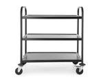 CARELLO PORTAVIVANDE NERO, HENDI, 905X585X(H)945MM - 811320