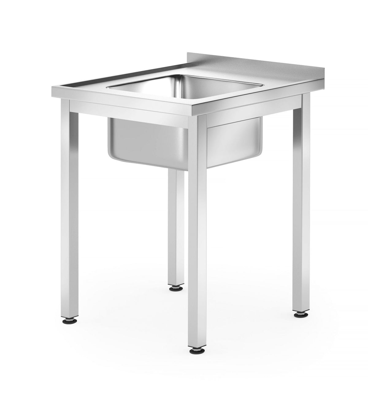 TAVOLO LAVELLO INOX PROFI LINE IMBULLONATO, HENDI - 811849
