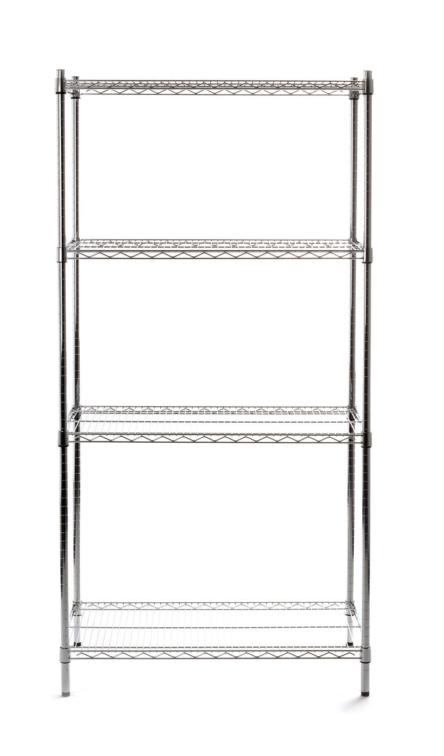 SCAFFALE DA STOCCAGGIO PER USO INTENSO, HENDI, 910X455X(H)1830MM - 812259