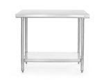 TAVOLO DI LAVORO CENTRALE, HENDI, BUDGET LINE, 1400X600X(H)850MM - 812464