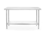 TAVOLO DI LAVORO CENTRALE, HENDI, BUDGET LINE, 1600X600X(H)850MM - 812471