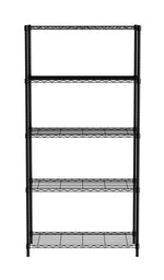 SCAFFALE DI STOCCAGGIO CON 5 RIPIANI, HENDI, CROMO, 910X455X(H)1830MM - 812204