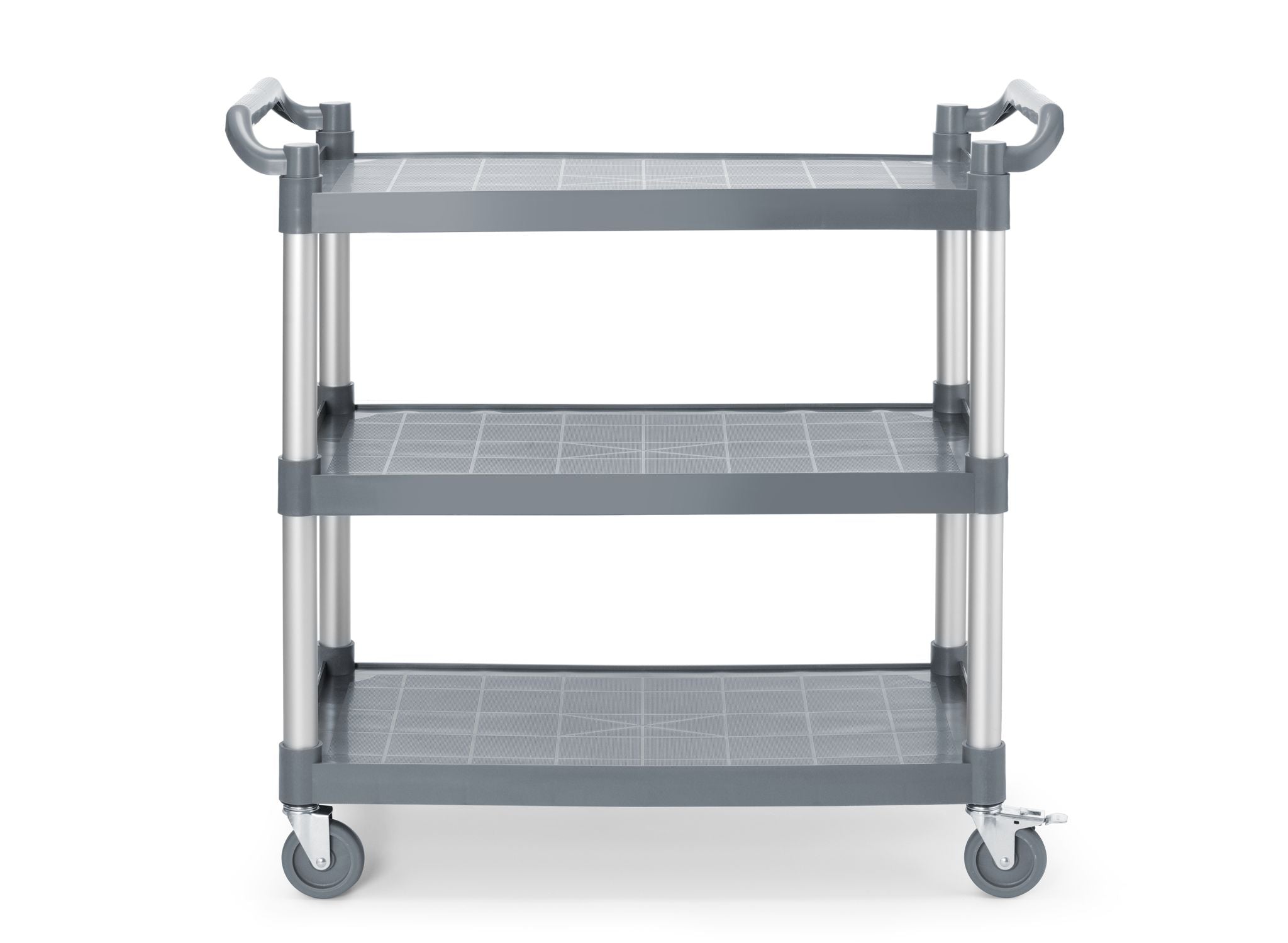 CARRELLO DI SERVIZIO IN POLIPROPILENE A 3 SCAFFALI, GRANDE, AMERBOX, INCLUDE I PANNELLI LATERALI DEL - 816271