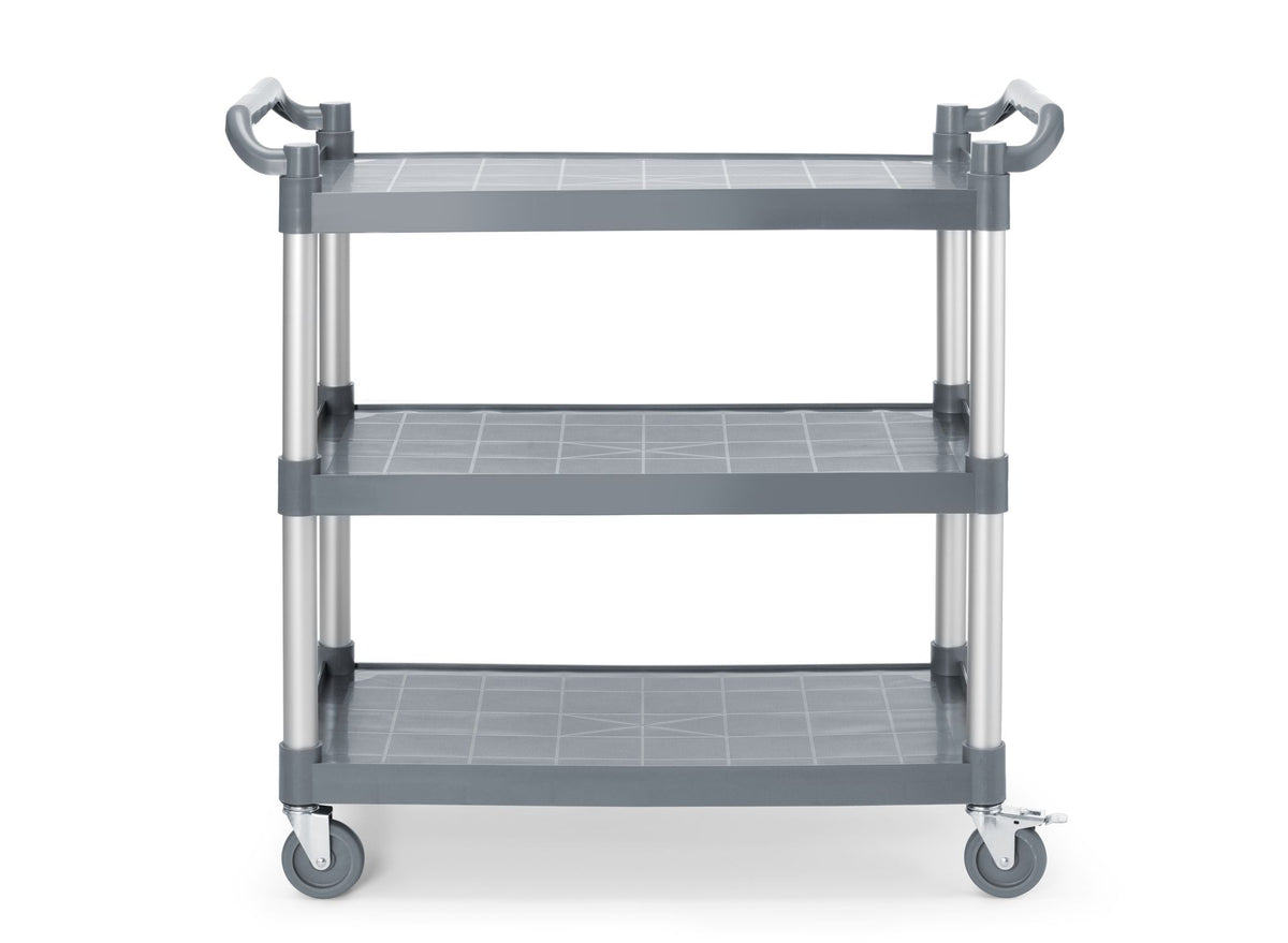 CARRELLO DI SERVIZIO IN POLIPROPILENE A 3 SCAFFALI, GRANDE, AMERBOX, INCLUDE I PANNELLI LATERALI DEL - 816271