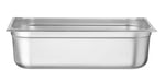 CONTENITORE GN 1/1, HENDI, PROFI LINE PLUS, GN 1/1, 2,5L, ARGENTO, 530X325X(H)20MM - 818213