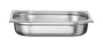 CONTENITORE GN 1/2, HENDI, PROFI LINE PLUS, GN 1/2, 2L, ARGENTO, 325X265X(H)40MM - 818282
