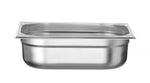 CONTENITORE GN 1/2, HENDI, PROFI LINE PLUS, GN 1/2, 2L, ARGENTO, 325X265X(H)40MM - 818282