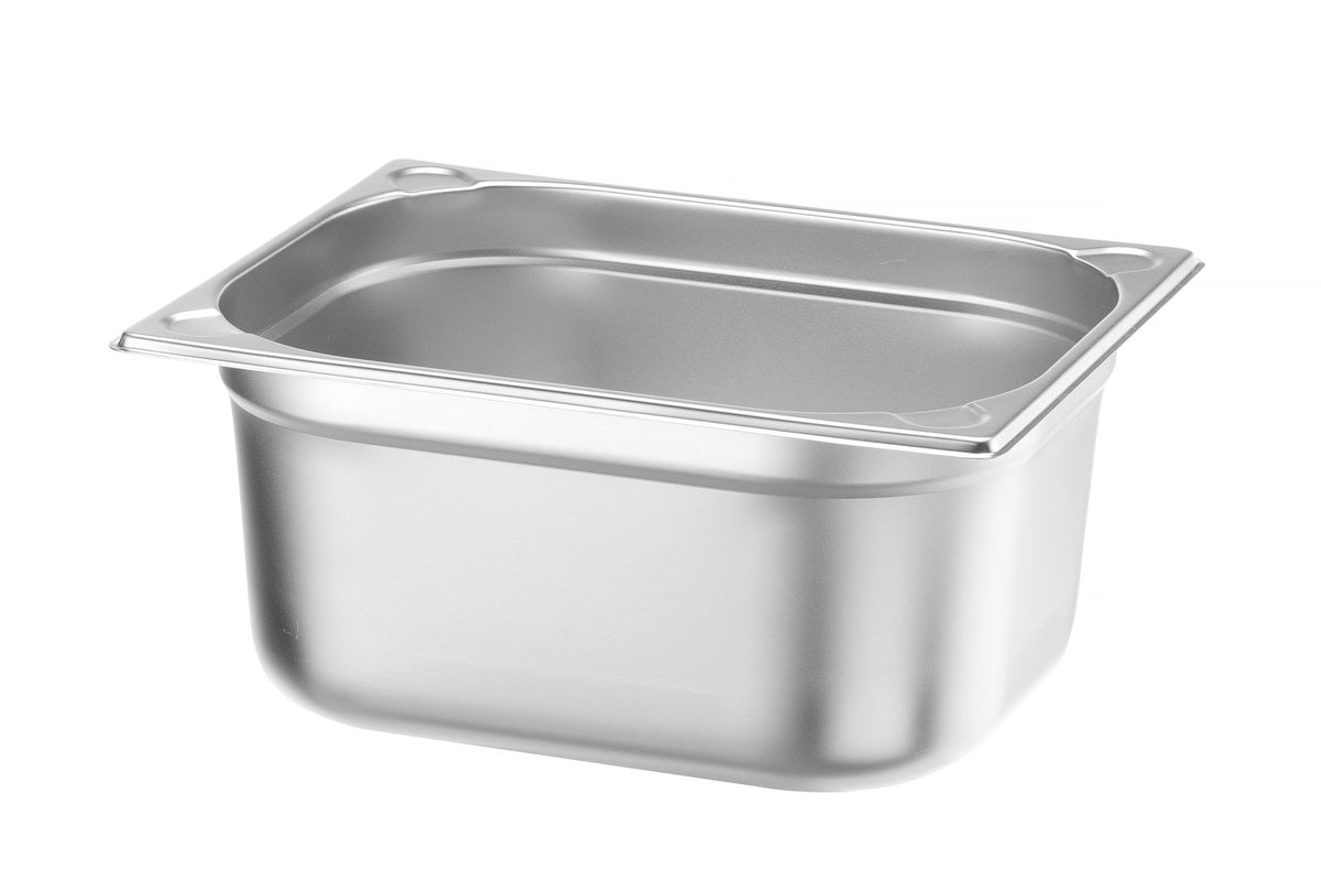 CONTENITORE GN 1/2, HENDI, PROFI LINE PLUS, GN 1/2, 4L, ARGENTO, 325X265X(H)65MM - 818299