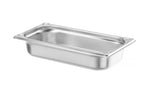 CONTENITORE GN 1/3, HENDI, PROFI LINE +, GN 1/3, 4L, ARGENTO, 325X176X(H)100MM - 818367