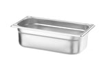CONTENITORE GN 1/3, HENDI, PROFI LINE +, GN 1/3, 4L, ARGENTO, 325X176X(H)100MM - 818367