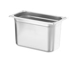 CONTENITORE GN 1/3, HENDI, PROFI LINE +, GN 1/3, 0,8L, ARGENTO, 325X176X(H)20MM - 818336