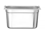 CONTENITORE GN 1/4, HENDI, PROFI LINE +, GN 1/4, 1,7L, ARGENTO, 265X162X(H)65MM - 818473