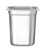 CONTENITORE GN 1/6, HENDI, PROFI LINE +, GN 1/6, 2,4L, ARGENTO, 176X162X(H)150MM - 818534