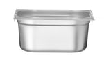 CONTENITORE GN 1/2, CON MANIGLIE RIBASSATE, HENDI, PROFI LINE PLUS, GN 1/2, 6,5L, ARGENTO, 325X265X( - 818749