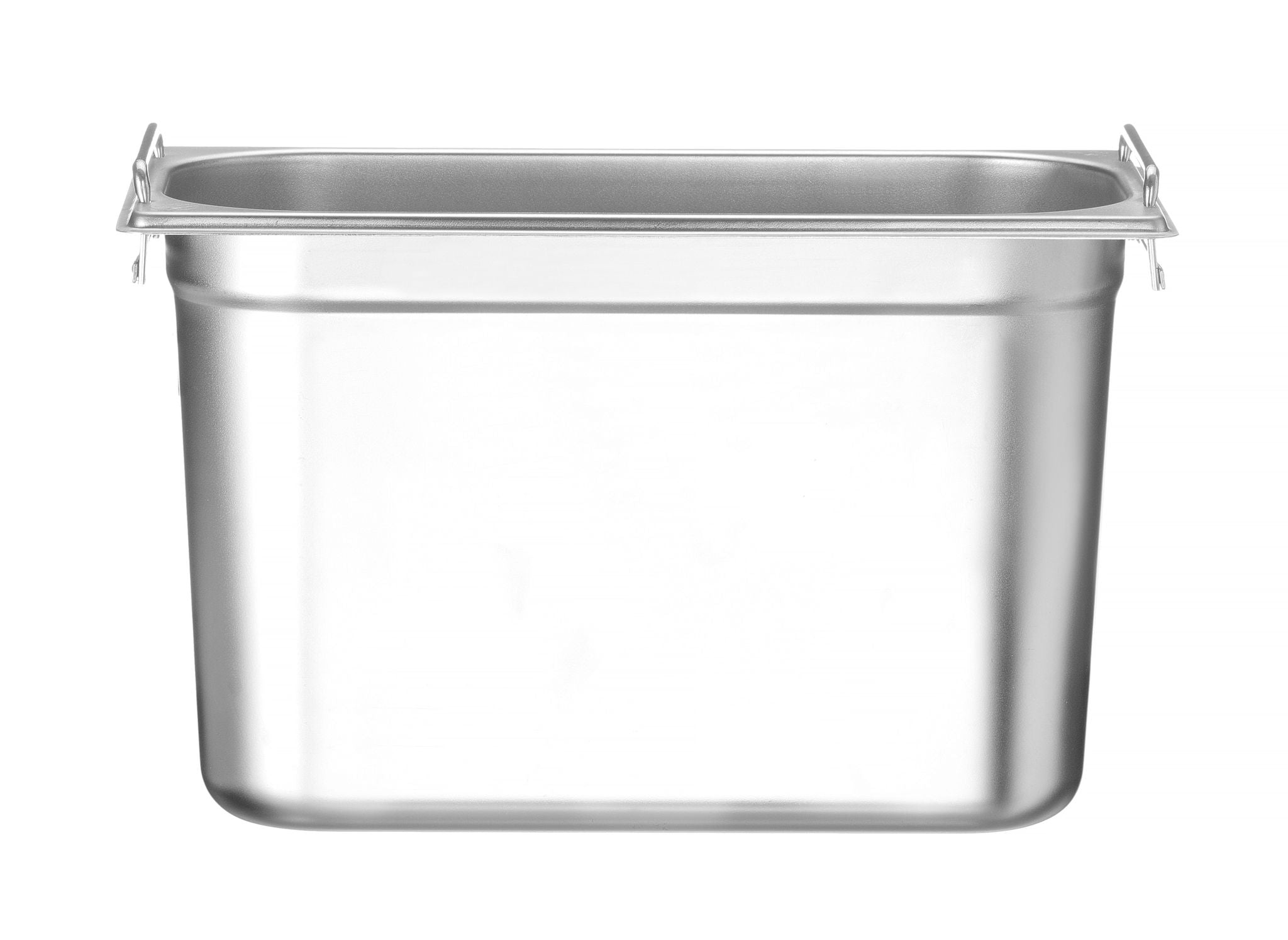CONTENITORE GN 1/3, CON MANIGLIE ABBASSATE, HENDI, PROFI LINE PLUS, GN 1/3, 5,7L, ARGENTO, 325X176X( - 818763
