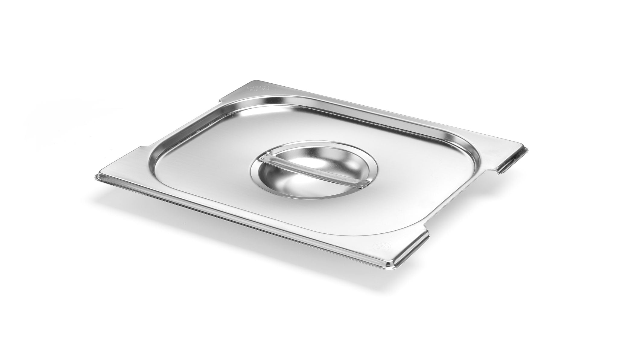 COPERCHIO PER CONTENITORI GN CON ALLOGGIAMENTO IMPUGNATURA, HENDI, PROFI LINE PLUS, GN 1/2, ARGENTO, - 819067