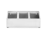 SUPPORTO PER CONTENITORE GASTRONORM, HENDI, 5 SCOMPARTI, 745X245X(H)215MM - 820049