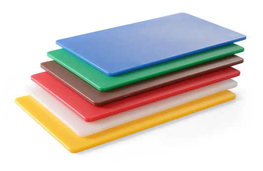 TAGLIERI HACCP GASTRONORM 1/1 - SET DI 6 COLORI, 6 PEZZI, 530X325MM