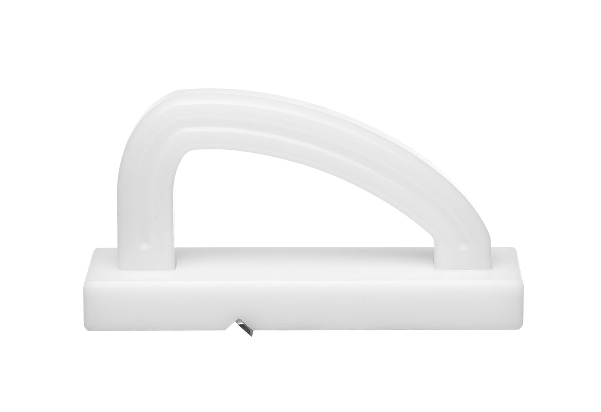 RASCHIETTO PER TAGLIERI, HENDI, BIANCO, 170X60X(H)95MM, RETTANGOLARE - 827482