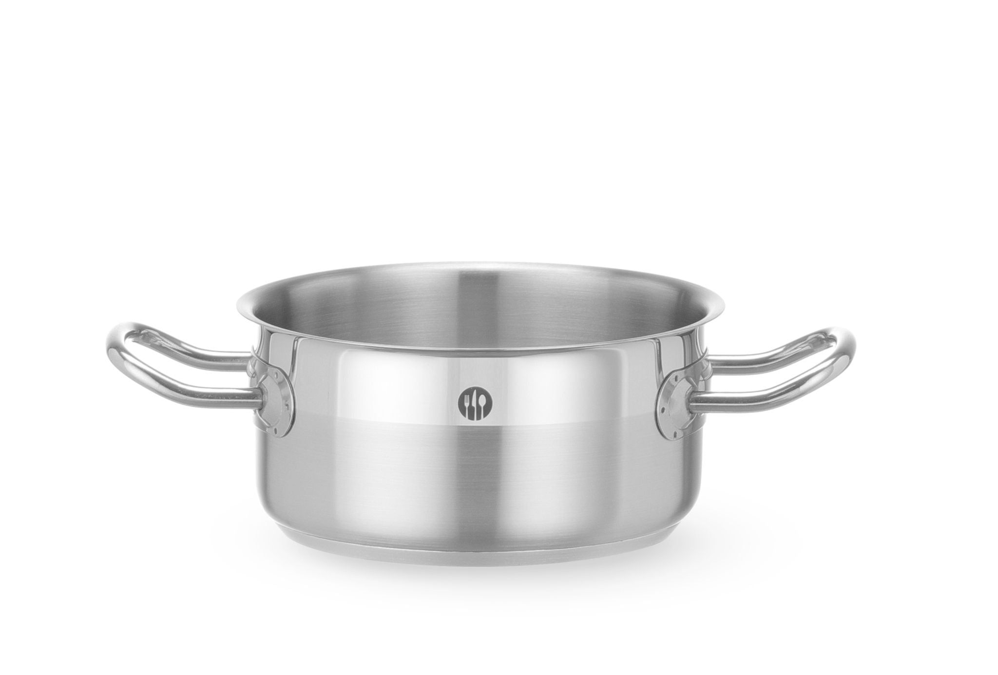 PENTOLA PER STUFATO BASSA, SENZA COPERCHIO, HENDI, PROFI LINE, 4,7L, Ø240X(H)112MM - 830161