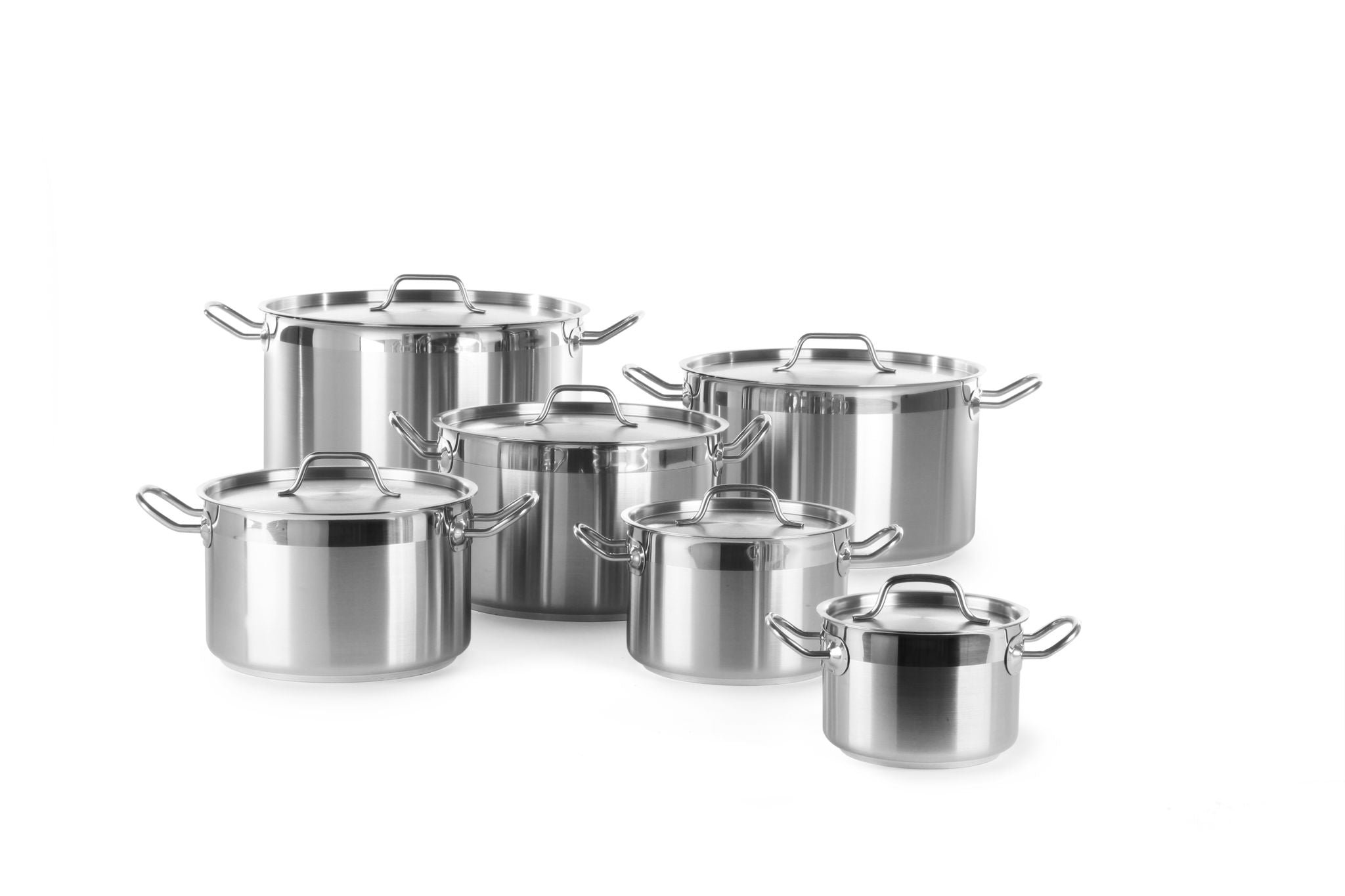 PENTOLA PER STUFATO MEDIA - CON COPERCHIO, HENDI, PROFI LINE, 6,7L, Ø240X(H)150MM - 831403