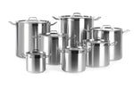 PENTOLA PER STUFATO ALTA - CON COPERCHIO, HENDI, PROFI LINE, 50L, Ø400X(H)400MM - 832806