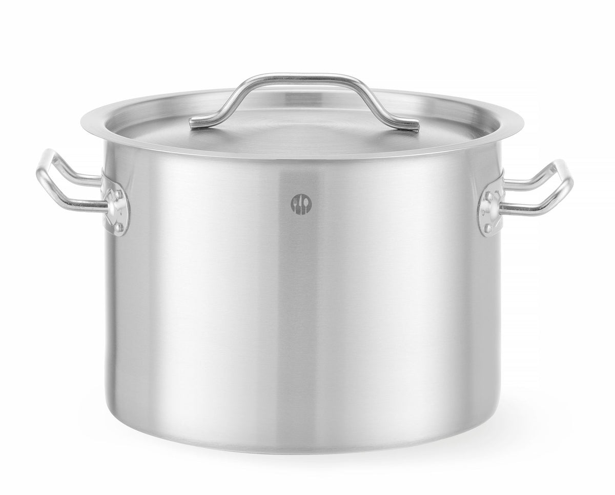 PENTOLA DA STUFATO CON COPERCHIO, HENDI, BUDGET LINE, 23L, Ø350X(H)240MM - 832844