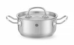 PENTOLA PER STUFATO BASSA - CON COPERCHIO, HENDI, KITCHEN LINE, 4,9L, Ø240X(H)110MM - 836026