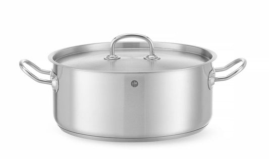 TEGAME CON COPERCHIO PER CARNE, KITCHEN LINE, 7,3L, Ø280X(H)120MM